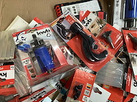 Kwb mix kavel diverse gereedschappen en accessoires (198x) - afbeelding 1 van  6