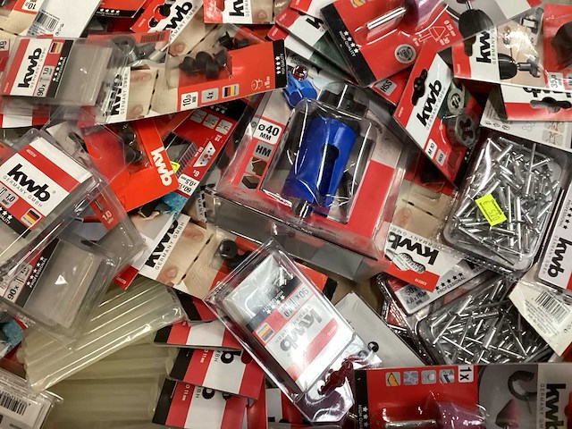 Kwb mix kavel diverse gereedschappen en accessoires (198x) - afbeelding 5 van  6