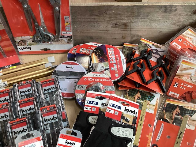 Kwb mix kavel diverse gereedschappen en accessoires (65x) - afbeelding 4 van  7