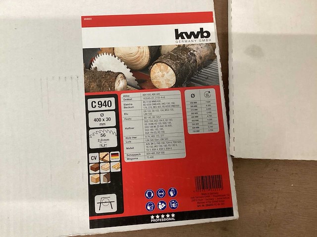 Kwb mix kavel diverse zaagbladen (3x) - afbeelding 3 van  5