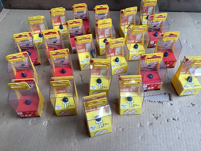 Kwb mix kavel profielfrezen (24x) - afbeelding 1 van  6