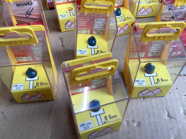 Kwb mix kavel profielfrezen (24x) - afbeelding 5 van  6