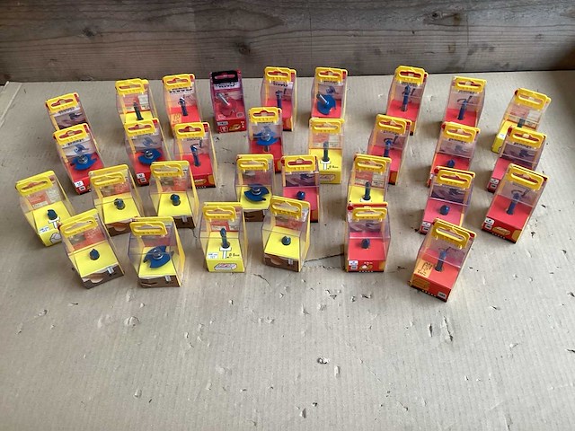 Kwb mix kavel profielfrezen (31x) - afbeelding 1 van  2