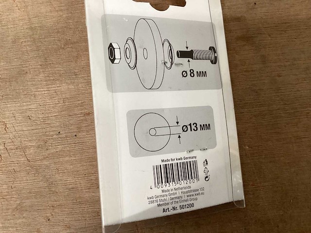 Kwb opspandoorn voor boormachine (34x) - afbeelding 3 van  3