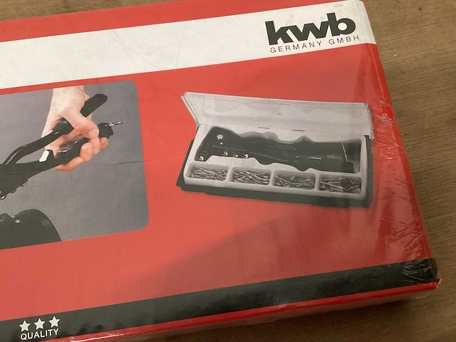 Kwb popnageltang set, in koffer (8x) - afbeelding 1 van  5