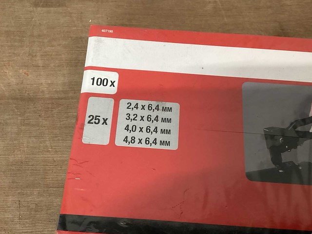 Kwb popnageltang set, in koffer (8x) - afbeelding 2 van  5