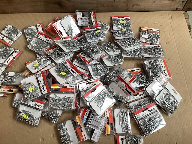 Kwb popnageltang set, in koffer (8x) - afbeelding 4 van  5