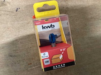 Kwb profielfrees schacht 8 mm (17x) - afbeelding 2 van  3