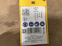 Kwb profielfrees schacht 8 mm (17x) - afbeelding 3 van  3