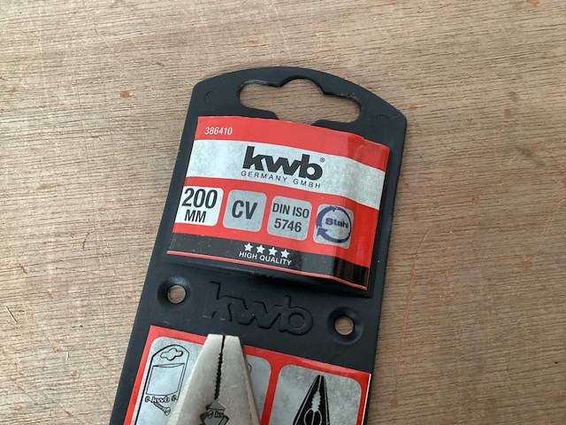 Kwb punttang 120 mm (10x) - afbeelding 3 van  4