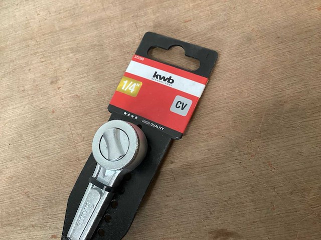 Kwb ratelsleutel 1/4” (23x) - afbeelding 2 van  5