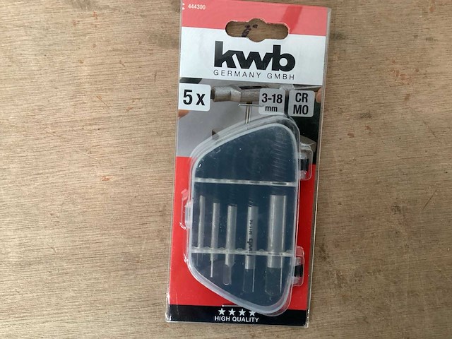 Kwb schroeven uitdraaiset, 5 delig (18x) - afbeelding 2 van  4
