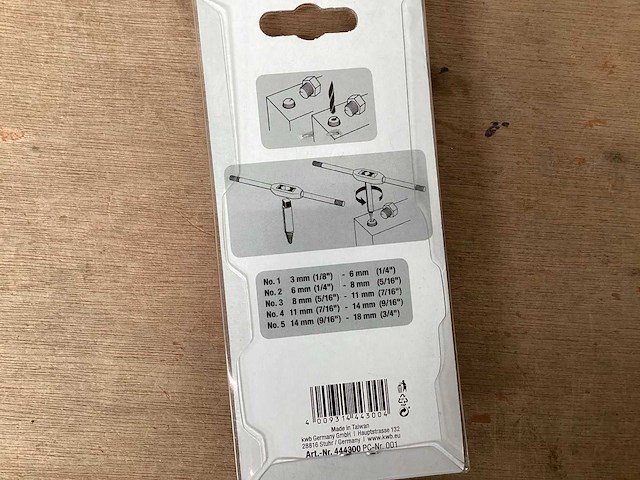 Kwb schroeven uitdraaiset, 5 delig (18x) - afbeelding 3 van  4