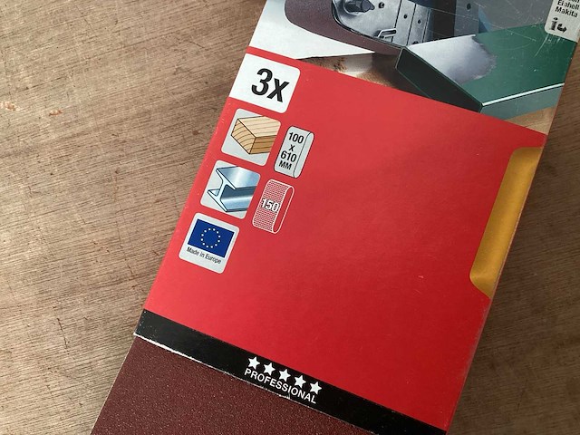 Kwb schuurbanden 100x610, 3 pack (14x) - afbeelding 3 van  4