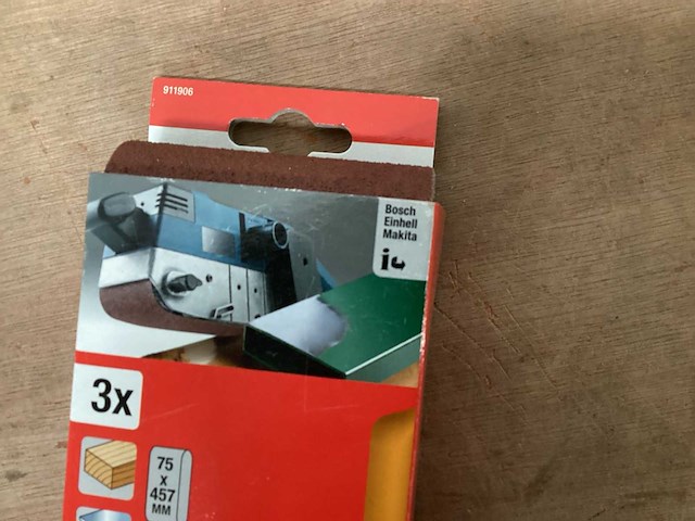 Kwb schuurbanden 75x457, 3 pack (35x) - afbeelding 1 van  1