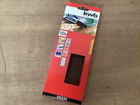 Kwb schuurpapier vlakschuurmachine 93x230mm, 10 pack (31x) - afbeelding 2 van  4