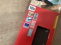 Kwb schuurpapier vlakschuurmachine 93x230mm, 10 pack (39x) - afbeelding 2 van  5