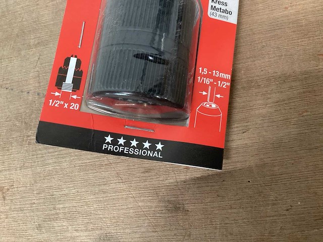 Kwb snelspan boorkop voor boormachine (13x) - afbeelding 3 van  4