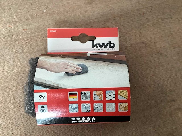 Kwb staalwol, 2 pack (34x) - afbeelding 1 van  3