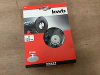 Kwb steunschijf 125 mm voor boormachine (27x) - afbeelding 1 van  4