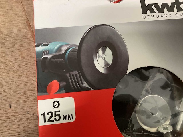 Kwb steunschijf 125 mm voor boormachine (27x) - afbeelding 2 van  4