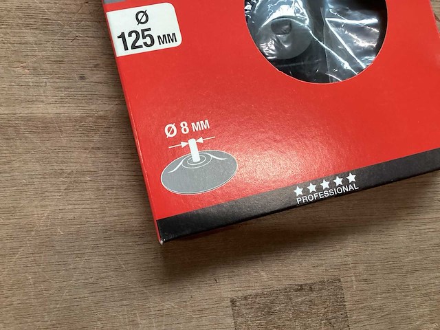 Kwb steunschijf 125 mm voor boormachine (27x) - afbeelding 4 van  4