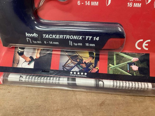 Kwb tt14 elektrische tacker 230v (2x) - afbeelding 3 van  5