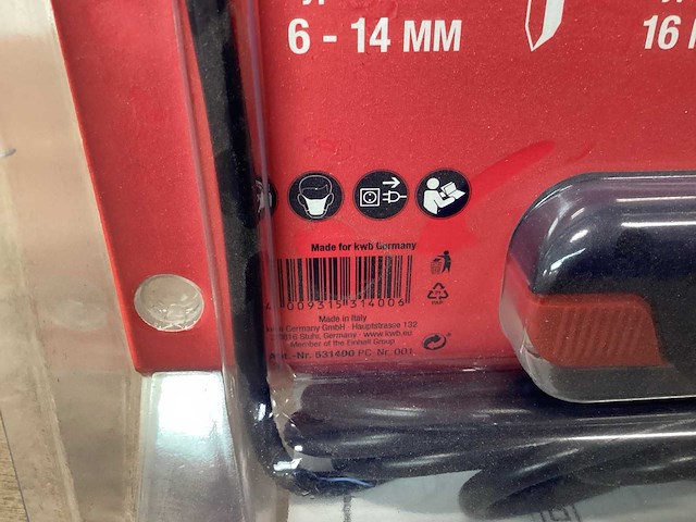 Kwb tt14 elektrische tacker 230v (2x) - afbeelding 5 van  5