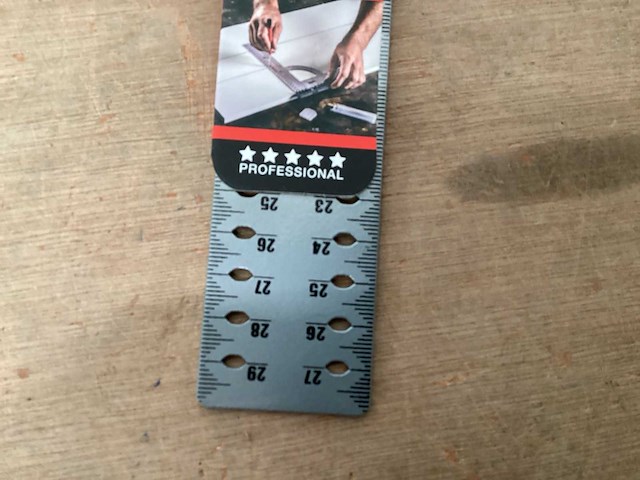 Kwb winkelhaak schrijfhaak 300 mm (2x) - afbeelding 2 van  5