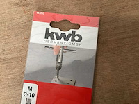 Kwb wringijzer voor handtap m3-10 (10x) - afbeelding 2 van  4