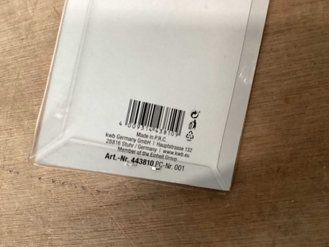 Kwb wringijzer voor handtap m3-10 (10x) - afbeelding 4 van  4