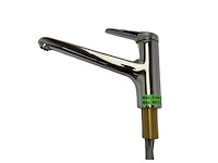 Kwc adrena single lever kitchen mixer tap chrome - 10.325.023.000fl - afbeelding 1 van  10