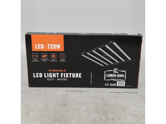 Kweeklamp, lumen king, led light fixture (dimmable) - afbeelding 1 van  5