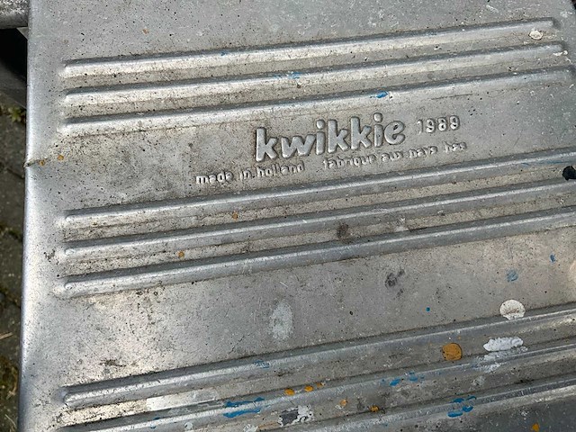 Kwikkie - 4 treden - ladder en trap - afbeelding 2 van  2