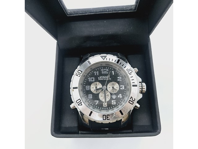 Kyboe giant chrono 55 herenhorloge - afbeelding 2 van  6