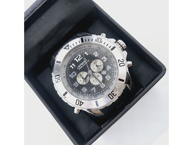 Kyboe giant chrono 55 herenhorloge - afbeelding 3 van  6