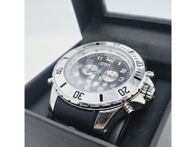Kyboe giant chrono 55 herenhorloge - afbeelding 4 van  6