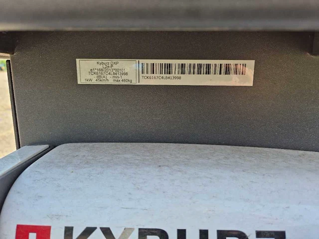 Kyburz - kyburz dxp - dxp - e-scooter - afbeelding 7 van  7