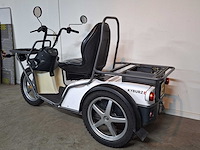 Kyburz dxp 5.0 45km elektrische bezorgscooter 3 wieler bezorgbromfiets - afbeelding 3 van  9