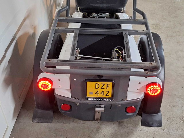 Kyburz dxp 5.0 45km elektrische bezorgscooter 3 wieler bezorgbromfiets - afbeelding 7 van  9