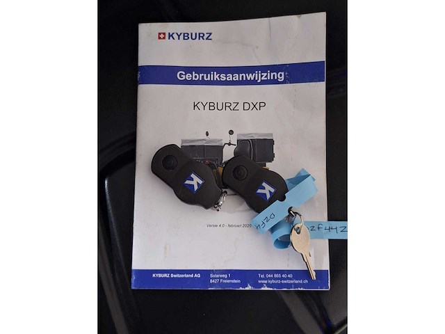 Kyburz dxp 5.0 45km elektrische bezorgscooter 3 wieler bezorgbromfiets - afbeelding 9 van  9