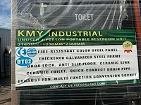 Kym dt-02 portable restroom toilet - afbeelding 6 van  15