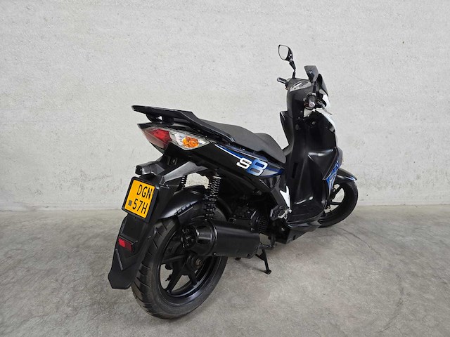 Kymco - brom scooter - super 8 - 4t 45km uitvoering brommer dgn57h - afbeelding 8 van  10
