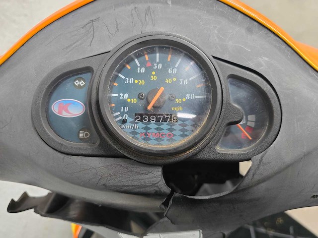 Kymco - bromscooter - agility - 4t 45km uitvoering fb836v - afbeelding 6 van  6