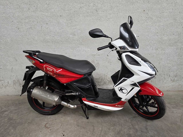 Kymco - bromscooter - super 8 - 4t 45km uitvoering brommer d448vz - afbeelding 8 van  8