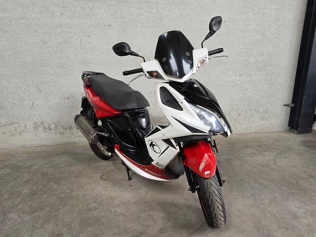 Kymco - bromscooter - super 8 - 4t 45km uitvoering brommer d448vz - afbeelding 4 van  8