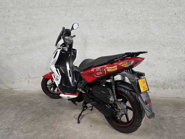 Kymco - bromscooter - super 8 - 4t 45km uitvoering brommer d448vz - afbeelding 5 van  8