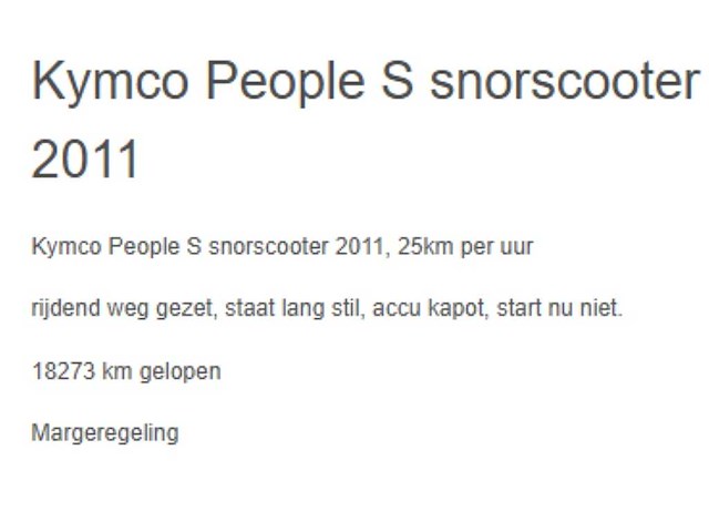 Kymco - people s - d-749-vp - afbeelding 8 van  9