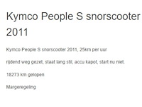 Kymco - people s - d-749-vp - afbeelding 8 van  9