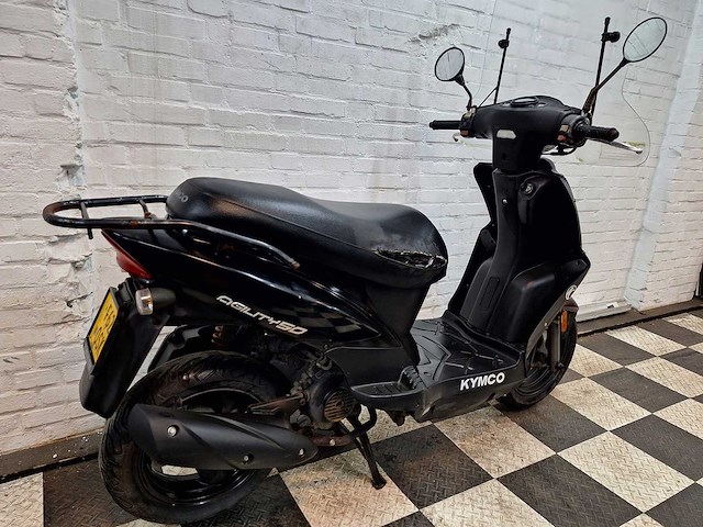 Kymco agility 45 km bromscooter 4takt - afbeelding 4 van  6